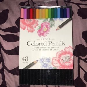 Artist colored pencils